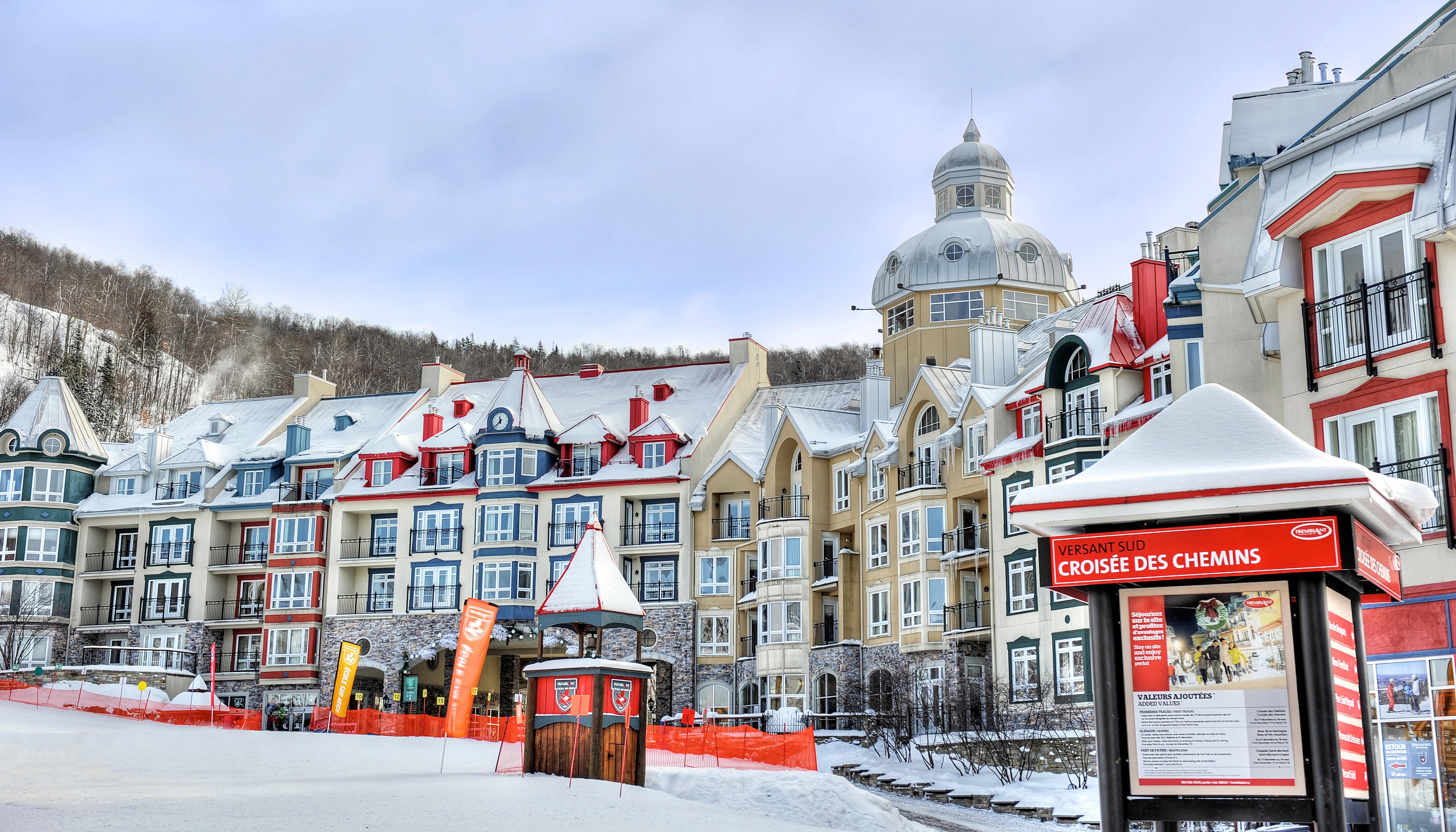 Hotel Sommet Des Neiges Mont-Tremblant Exteriér fotografie